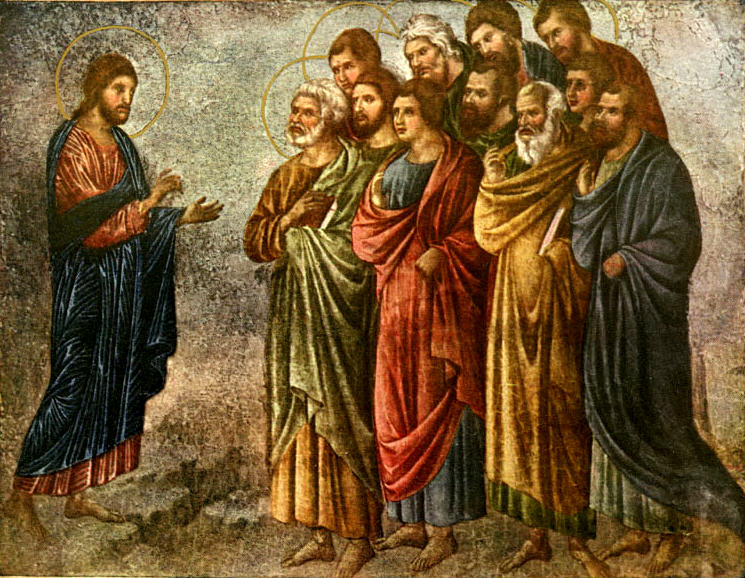 Christ sending His Apostles