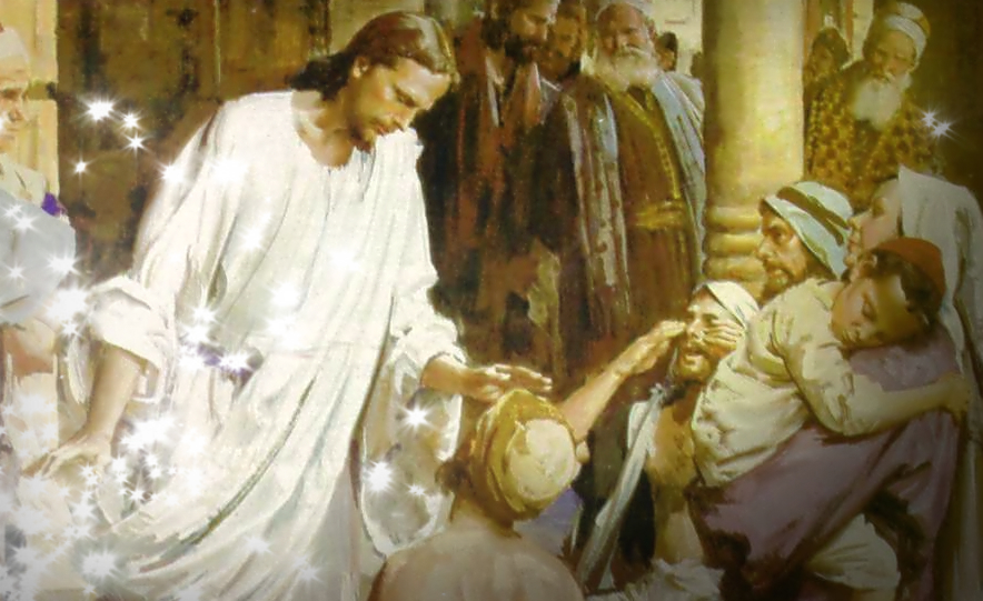 Jesus heals the sick