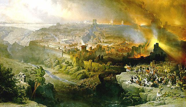 The Siege and Destruction of Jerusalem By David Roberts