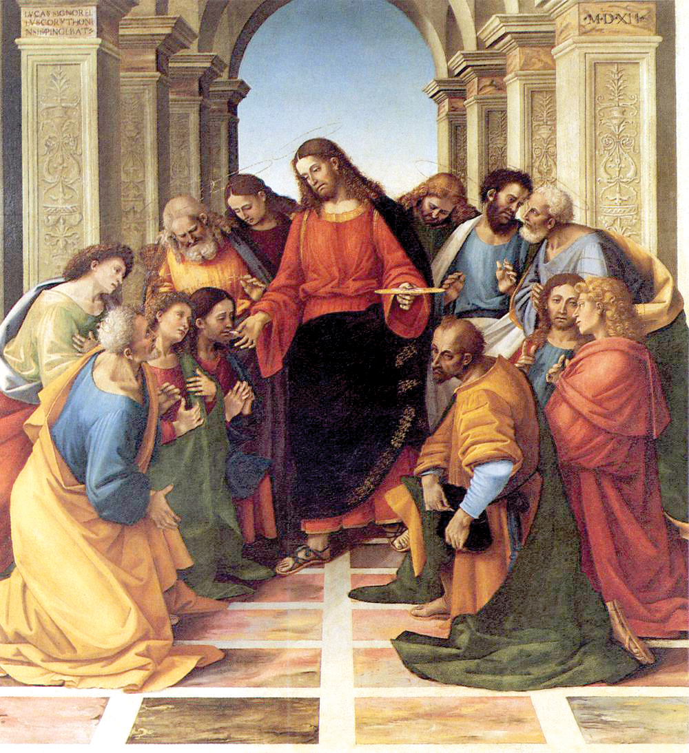 Communion of the Apostles, by Luca Signorelli. 1512