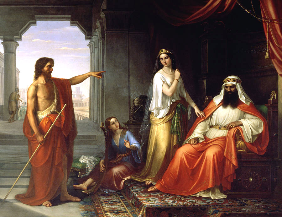 St. John the Baptist rebuking Herod