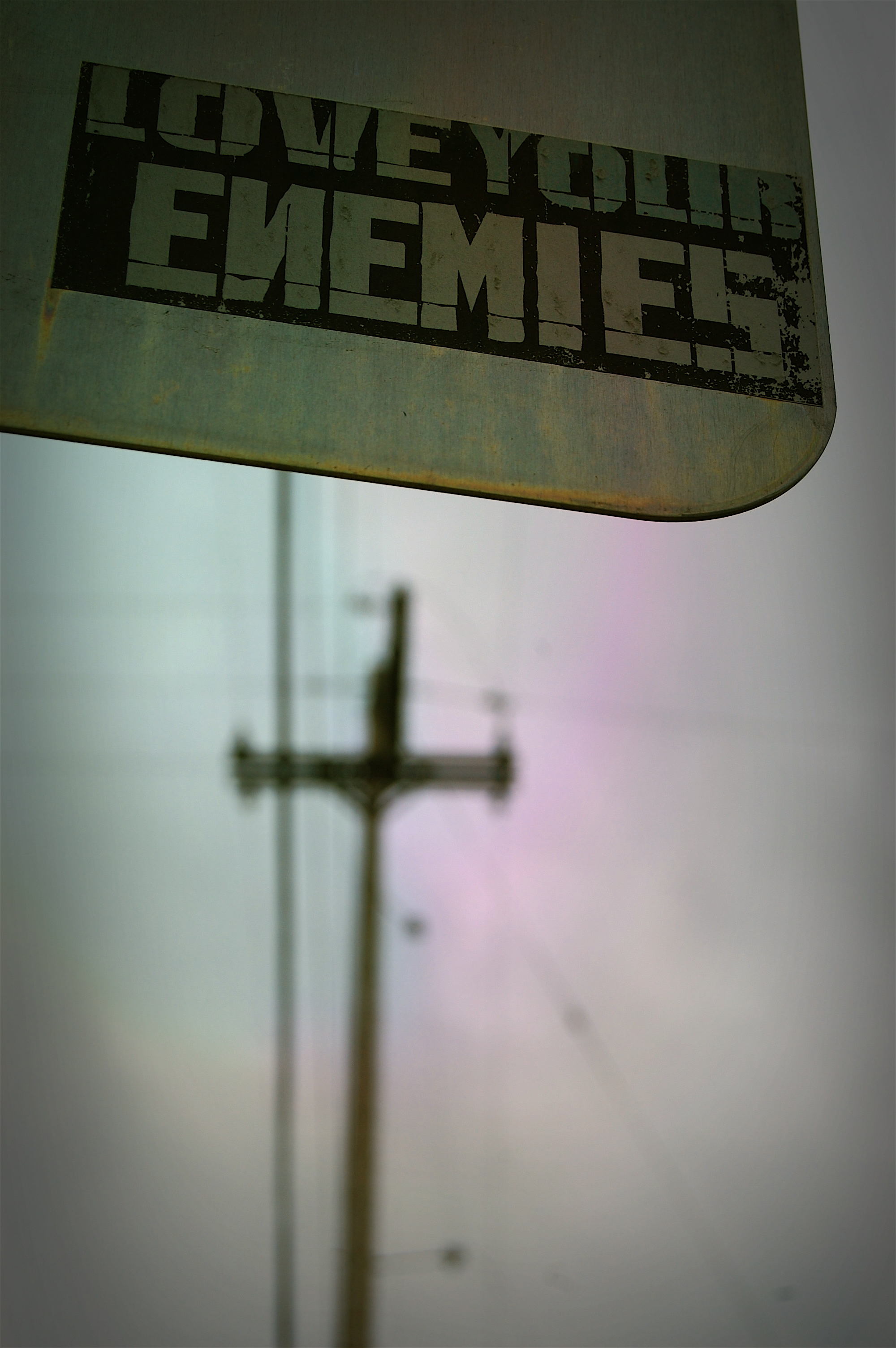 Love Your Enemies by kathleen patrice via Flickr (CC BY-NC-SA 2.0)