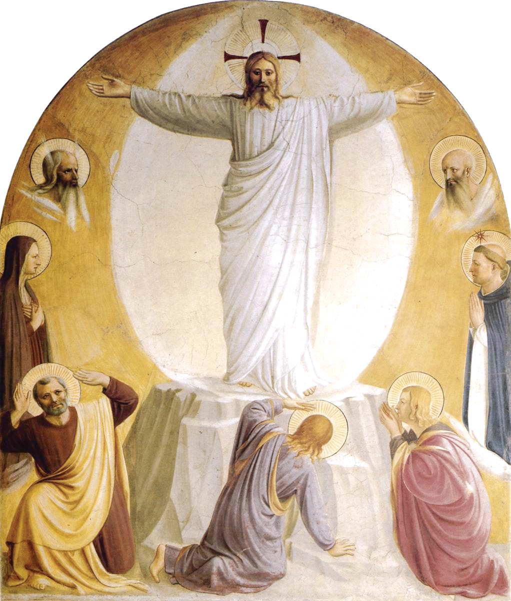 Transfiguration, by Fra Angelico.