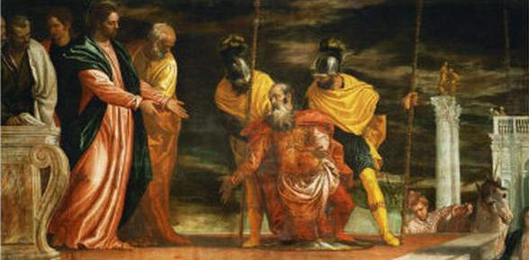 Healing the Centurion's servant by Paolo Veronese, via Wikimedia Commons