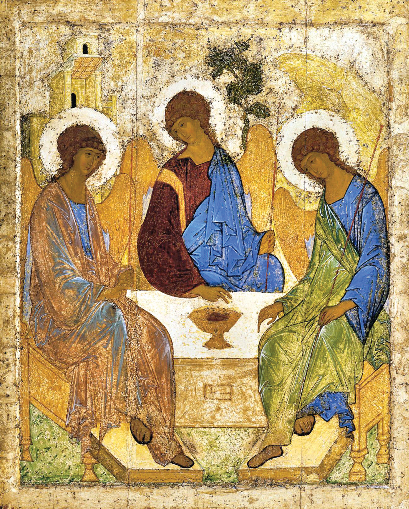 The Old Testament Trinity by Andrei Rublev