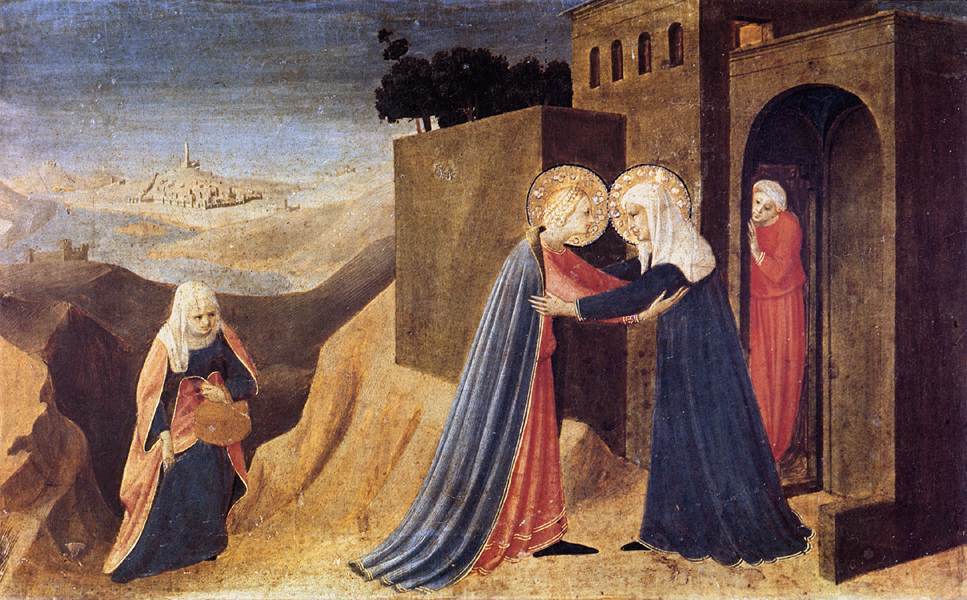 Visitation by Fra Angelico 1433-1434