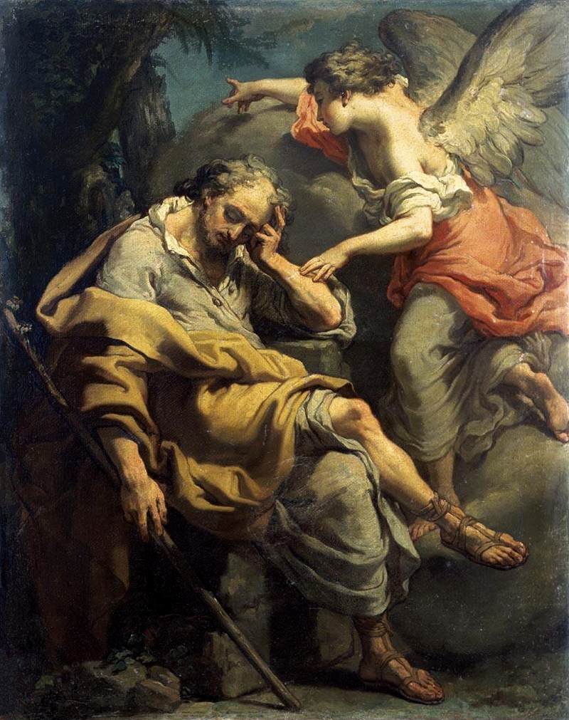 'Joseph's Dream', painting by Gaetano Gandolfi