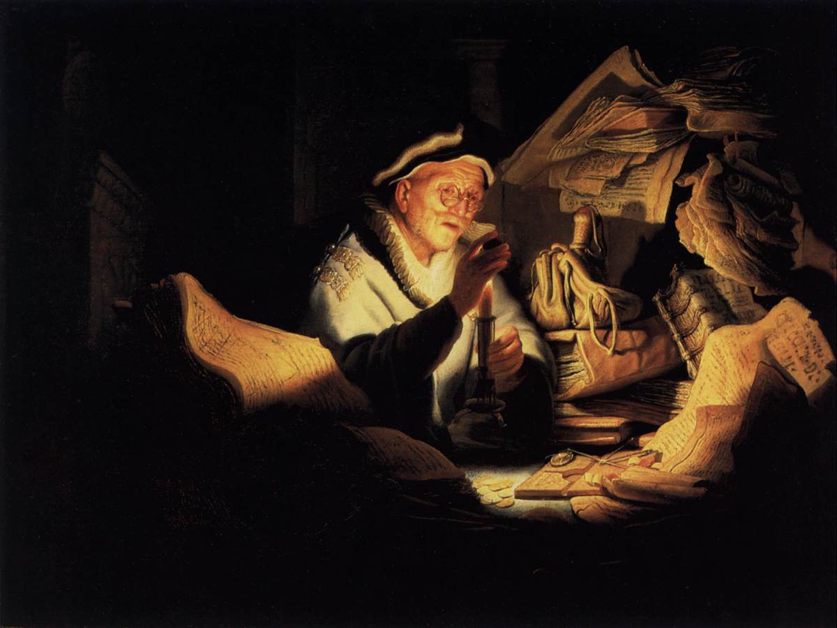 Parable of the Rich Man by Rembrandt