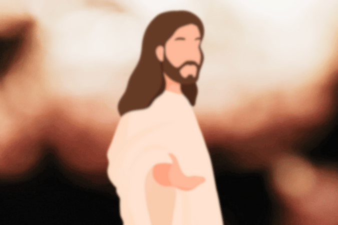 你看見吧!你的信德救了你。