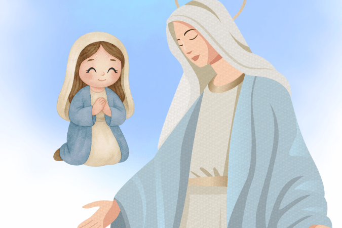 看！上主的婢女，願照你的話成就於我罷！